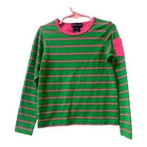EUC Ralph Lauren girls stripped shirt